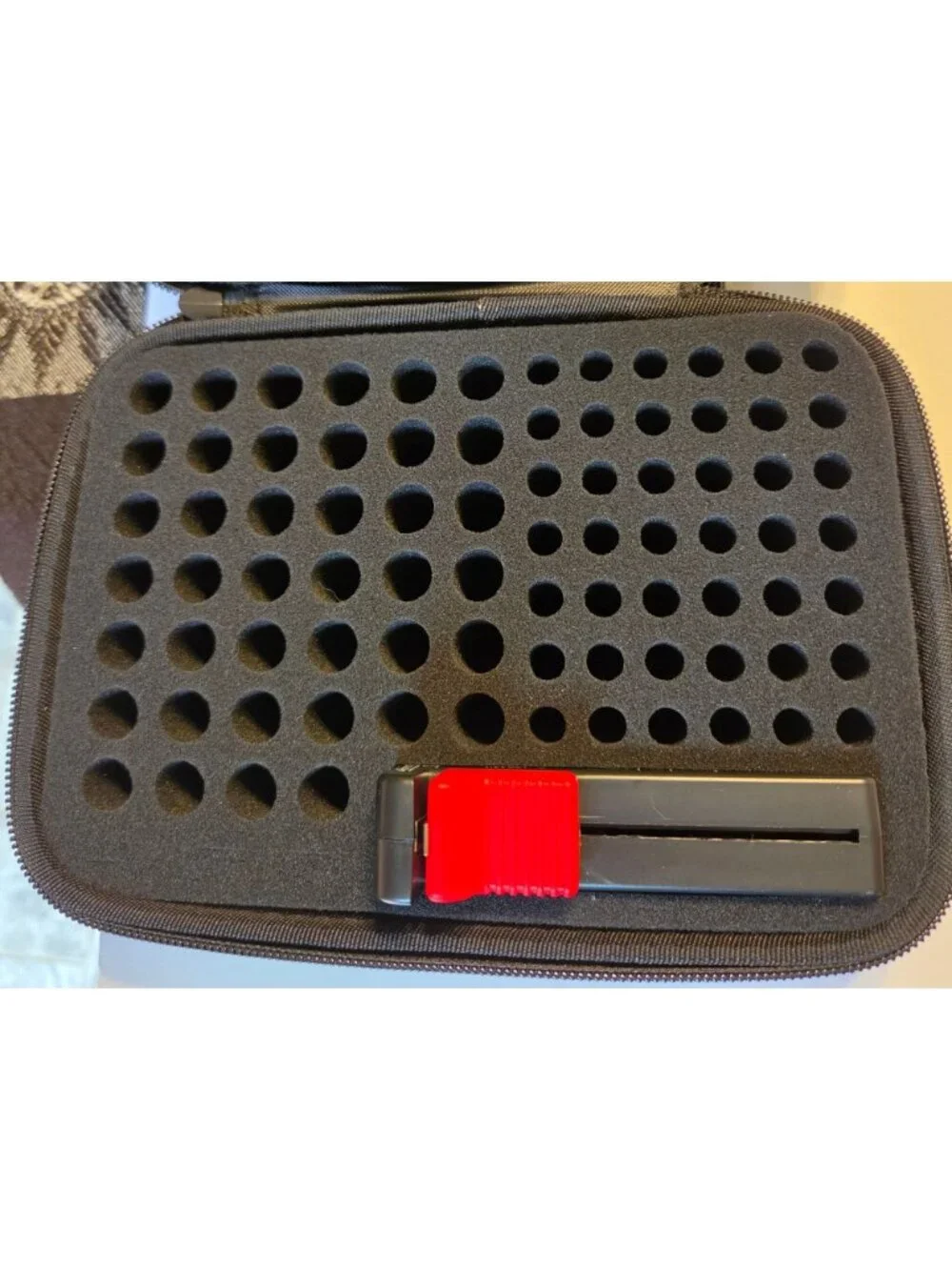 Battery Organizer Storage Case Tester Hard Shell Holds 92 Batteries AA/AAA